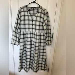 Madewell plaid dress